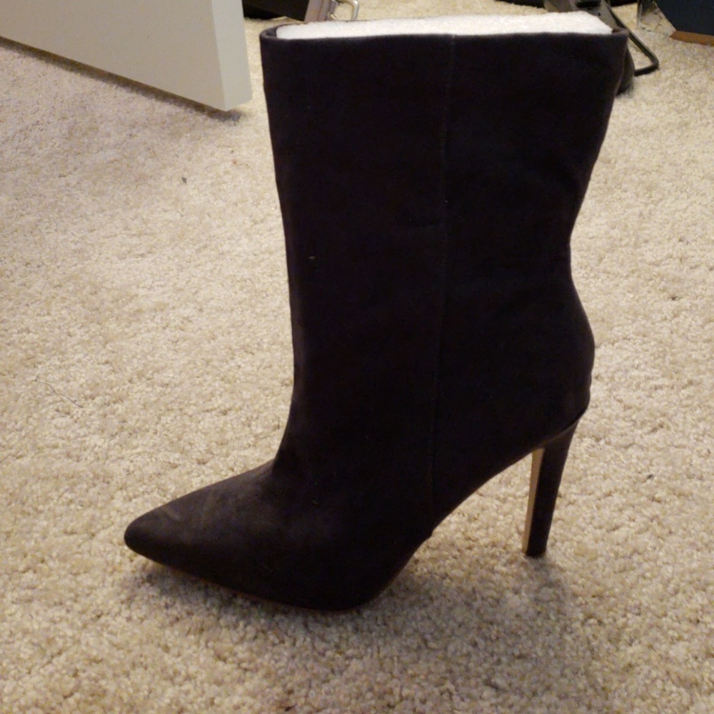 Grey booties